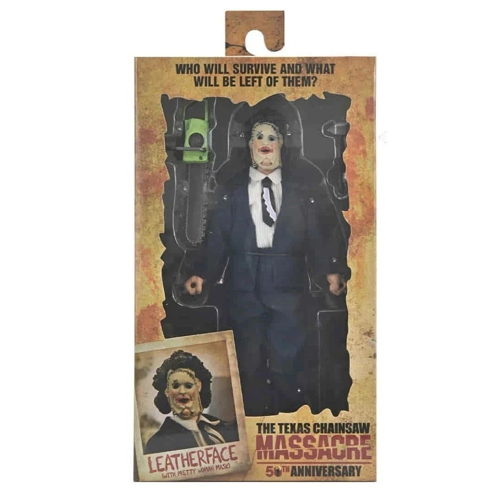Neca Texas Chainsaw Massacre Leatherface Pretty Woman Mask 50th Anniversary 8"